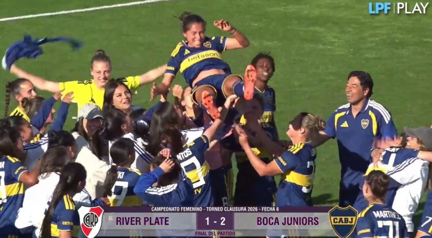 Boca se quedó con el Superclásico femenino ante River gracias al tanto agónico de su goleadora histórica Andrea Ojeda