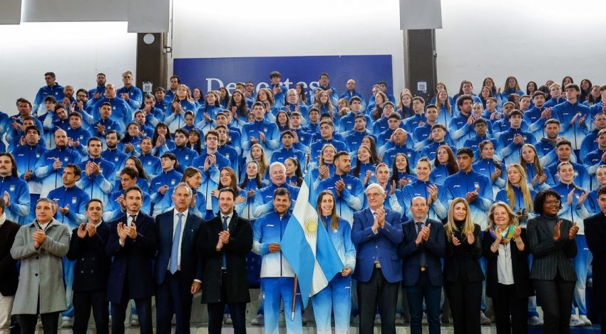 Todo listo para los Juegos Suramericanos Santa Fe 2026: así fue la despedida de la delegación argentina en el CeNARD