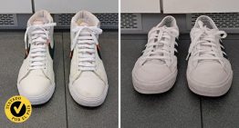 Cómo limpiar las zapatillas blancas: he probado dos trucos caseros y quedan como nuevas