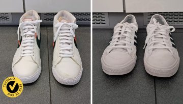 Cómo limpiar las zapatillas blancas: he probado dos trucos caseros y quedan como nuevas