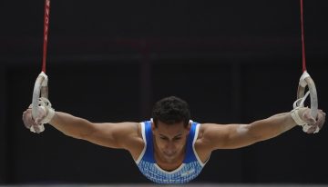 Juegos Suramericanos: El seleccionado masculino de gimnasia artística ganó el bronce en la prueba por equipos
