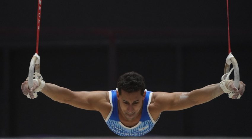 Juegos Suramericanos: El seleccionado masculino de gimnasia artística ganó el bronce en la prueba por equipos