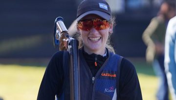 La increíble vuelta al sol de Mara Kucharski: compite hace un año y le ganó la medalla dorada a la campeona olímpica de tiro en los Juegos Suramericanos