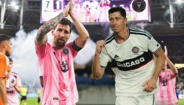 Lionel Messi vs Lewandowski, la cuenta pendiente de dos cracks se reedita en el Inter Miami vs Chicago por la MLS