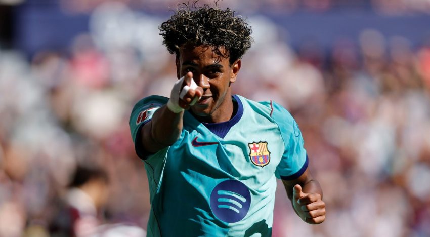 Lamine Yamal no para: otro doblete para el Barcelona, que sufrió ante Levante pero sigue con puntaje perfecto