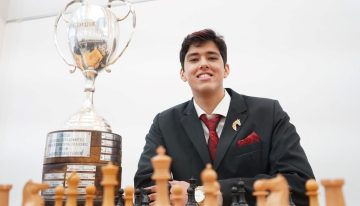 Tobías Sebastián Moreno Pérez, el joven campeón invicto de la Copa Clarín de ajedrez