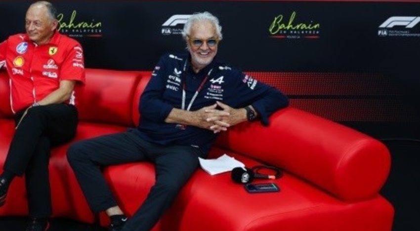 La insólita aparición de Flavio Briatore con una hoja y su renovada banca a Franco Colapinto: «Estaba molesto, pero el pasado es el pasado»