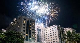 La historia de siempre: los hinchas de Vasco detonaron bombas de estruendo en el hotel de Boca durante la madrugada