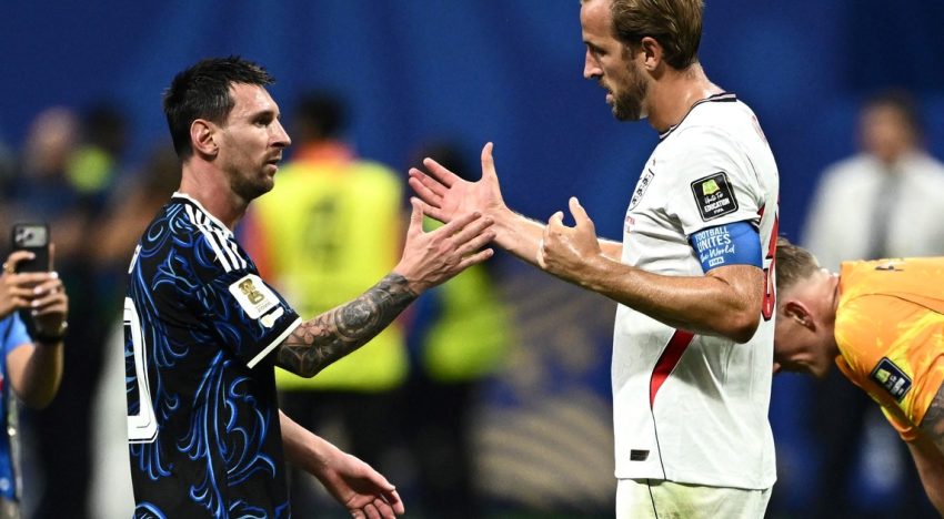 Harry Kane ganó el Balón de Oro: el día que Maradona le enseñó a definir y la jugada en la que Messi lo desparramó en el piso