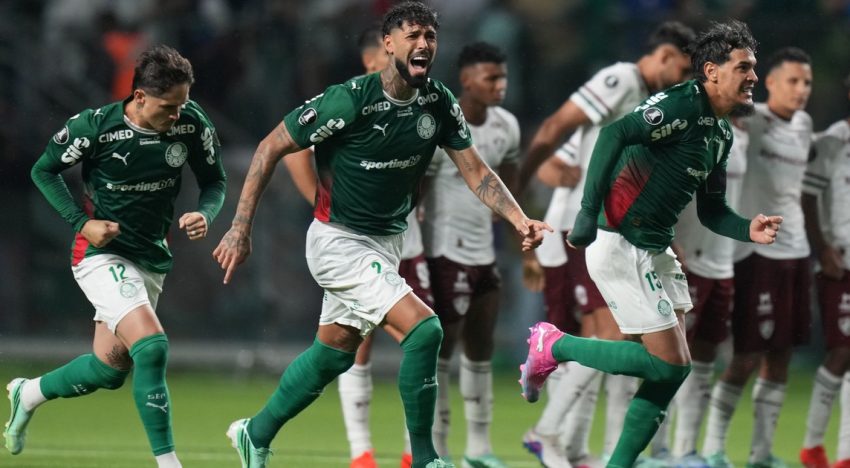 Palmeiras, otra vez finalista de la Copa Libertadores: a Flaco López lo sacaron y tuvo que ver los penales desde el banco de suplentes