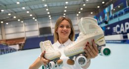 De las piruetas a las ecuaciones: la historia de Delfina Veljanovich, la patinadora argentina que combina el alto rendimiento con Ingeniería en la UBA