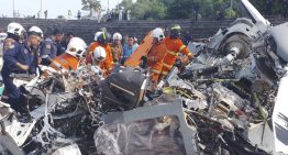 Diez muertos deja colisión de helicópteros de la Marina de Malasia