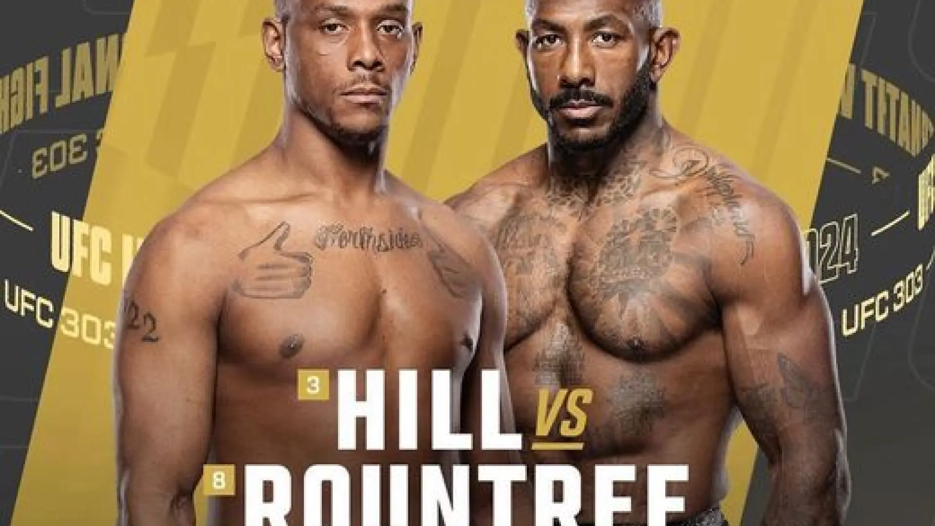 Jamahal Hill y Khalil Rountree se suman a UFC 303 donde se enfrentarán McGregor y Chandler