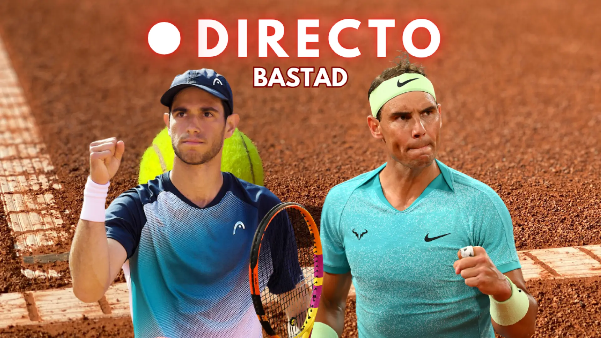 Rafa Nadal – Nuno Borges, en directo: final del ATP de Bastad