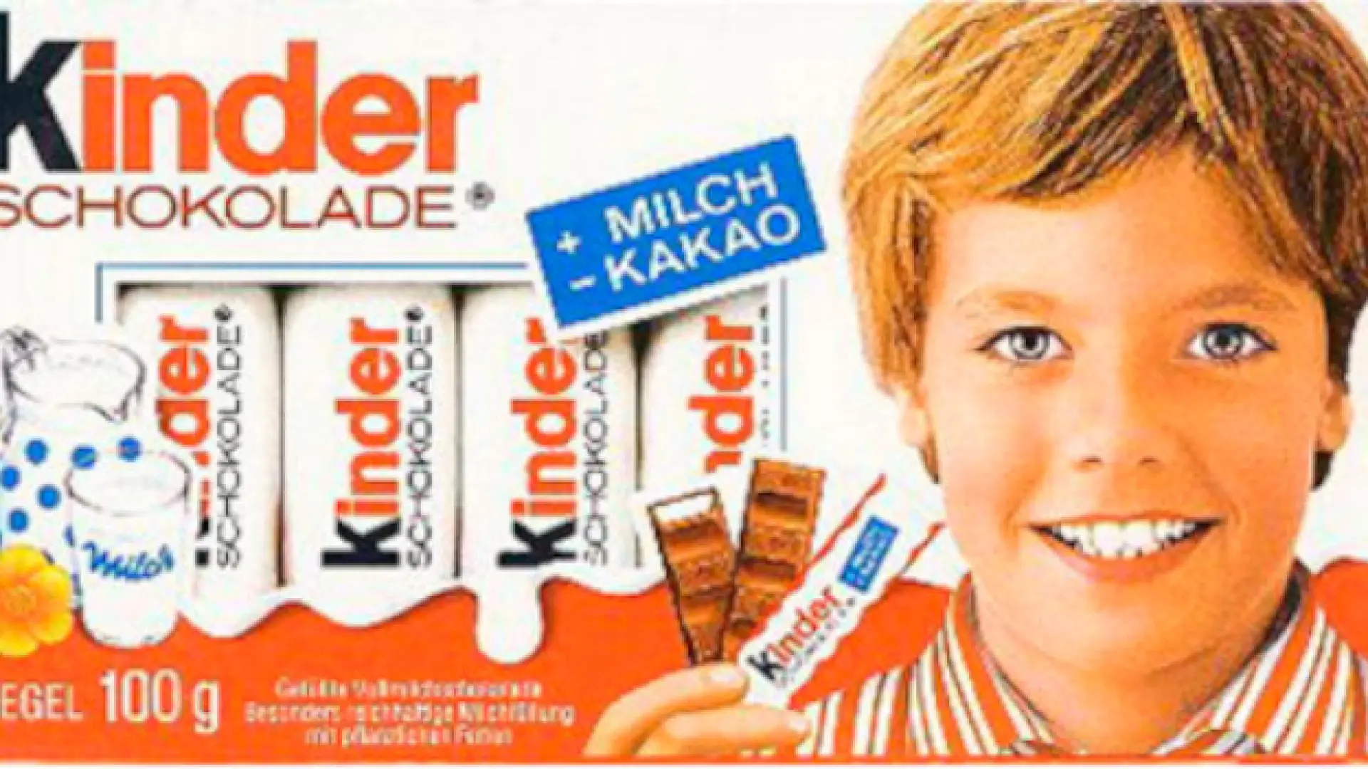 Günter Euringer: el primer niño de las chocolatinas Kinder ya tiene 60 años