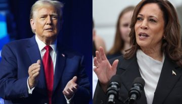 «¡Kamala que mala eres!» Trump lanza tema contra su rival y baila