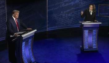 Ataques y tensiones dominan debate entre Trump y Harris