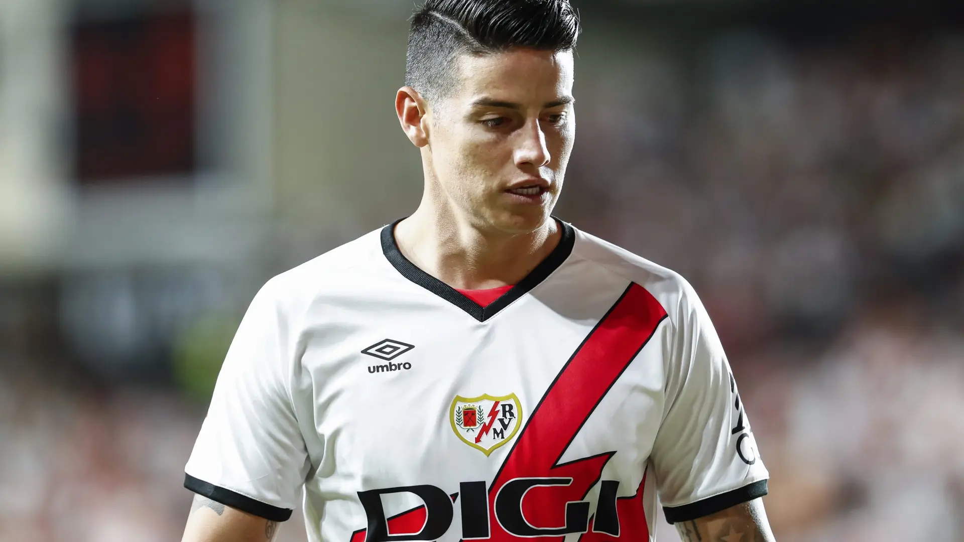 Los objetivos de James Rodríguez en el Rayo: "Hay equipo para estar entre los seis primeros y ganar la Copa del Rey"