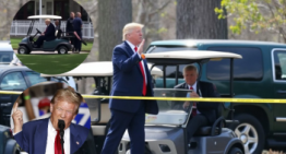 Reportan disparos cerca a donde Trump jugaba golf en Florida