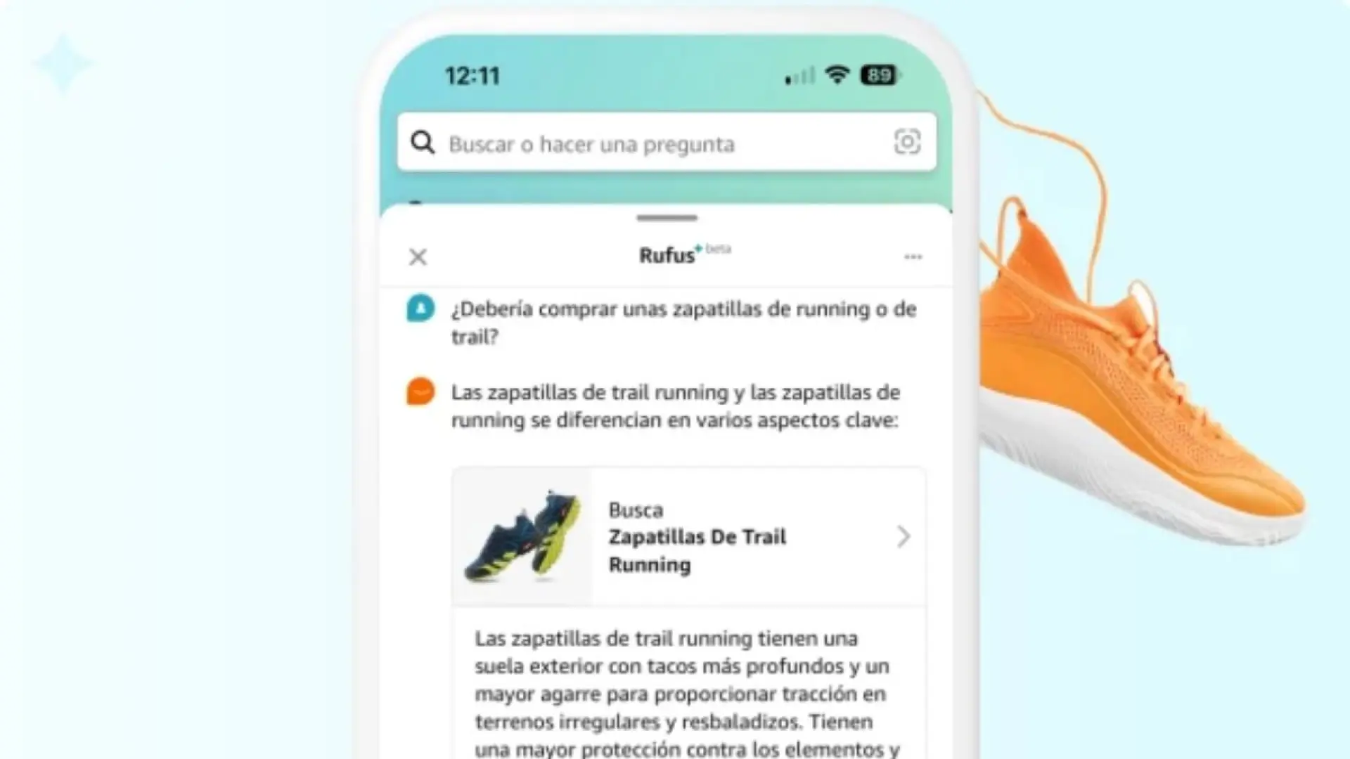 Rufus aterriza en España: así puedes probar ya el asistente de compras con IA de Amazon