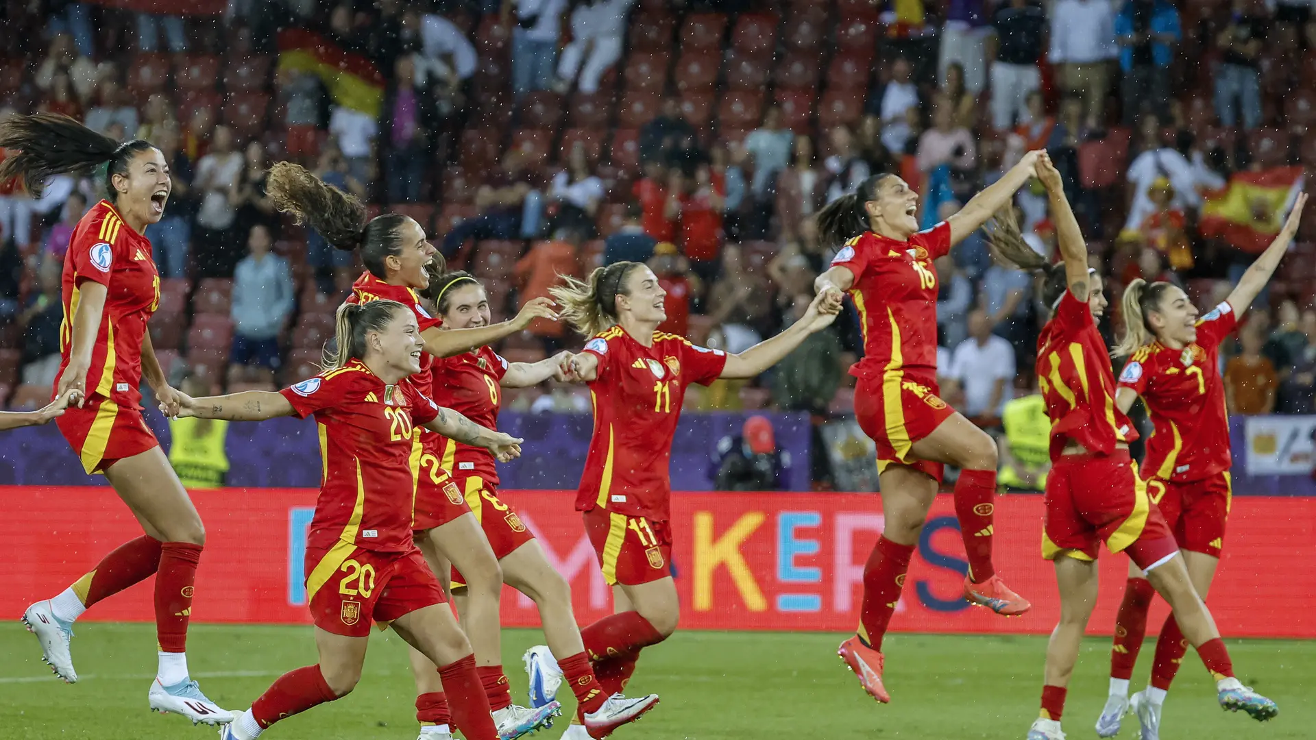 La selección española femenina arrasa en audiencias: más de cuatro millones de personas vieron la semifinal de la Eurocopa