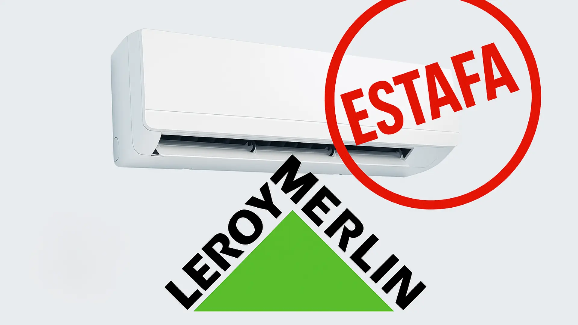 El aire acondicionado gratis que puede salirte caro: cuidado con esta estafa en nombre de Leroy Merlin