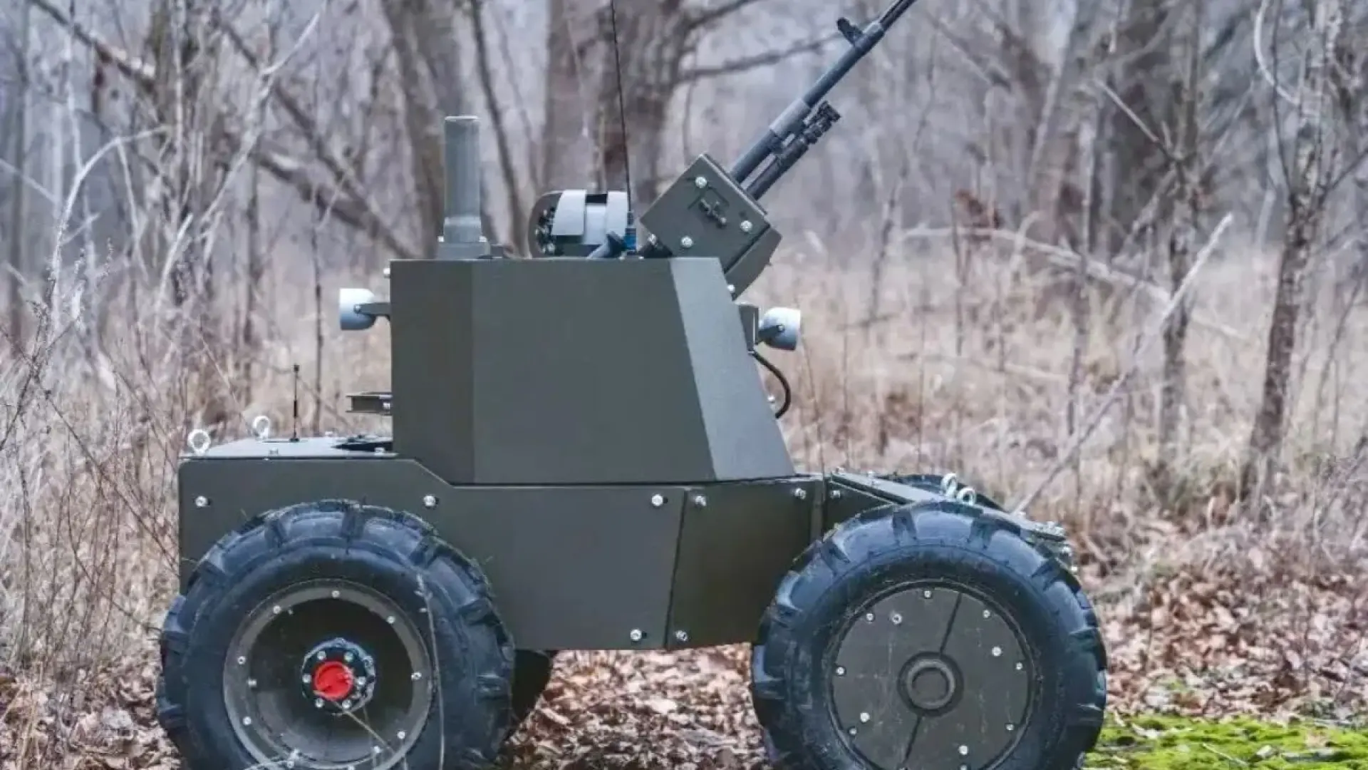 Así es Liut, el robot ucraniano que arrasa trincheras rusas con una ametralladora