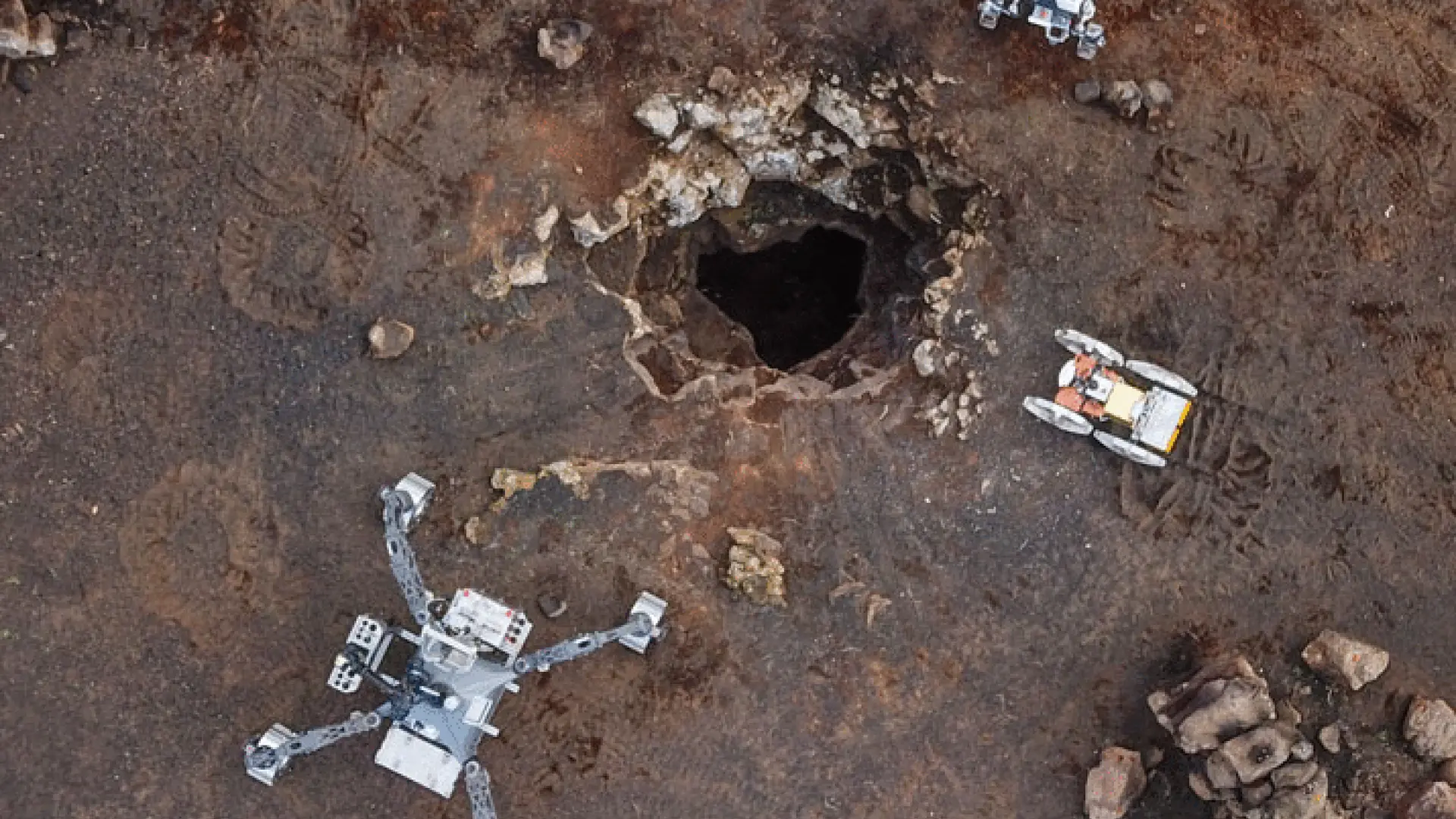 Validan en España una misión robótica para explorar tubos volcánicos en otros planetas
