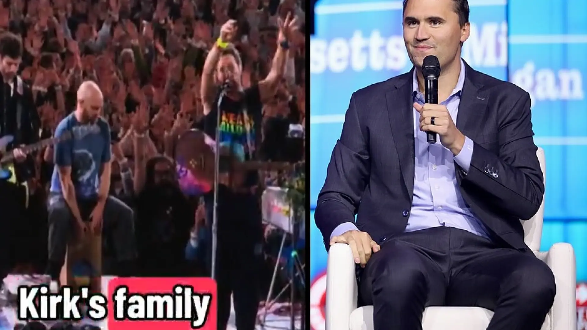 Chris Martin interrumpe un concierto de Coldplay en Londres para mandar «amor» a la familia de Charlie Kirk