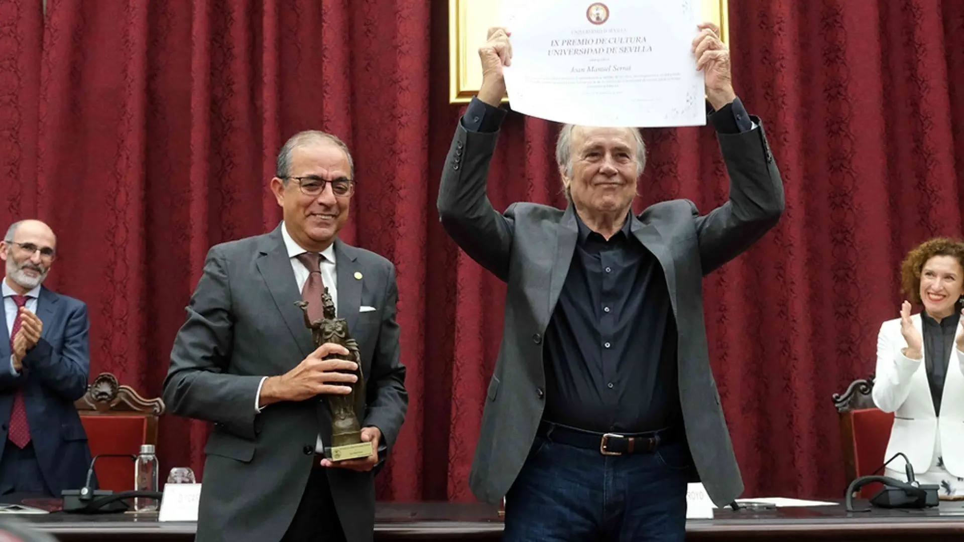 Serrat condena «el genocidio que sufre el pueblo palestino» y lamenta la falta de «respuestas» de gobiernos