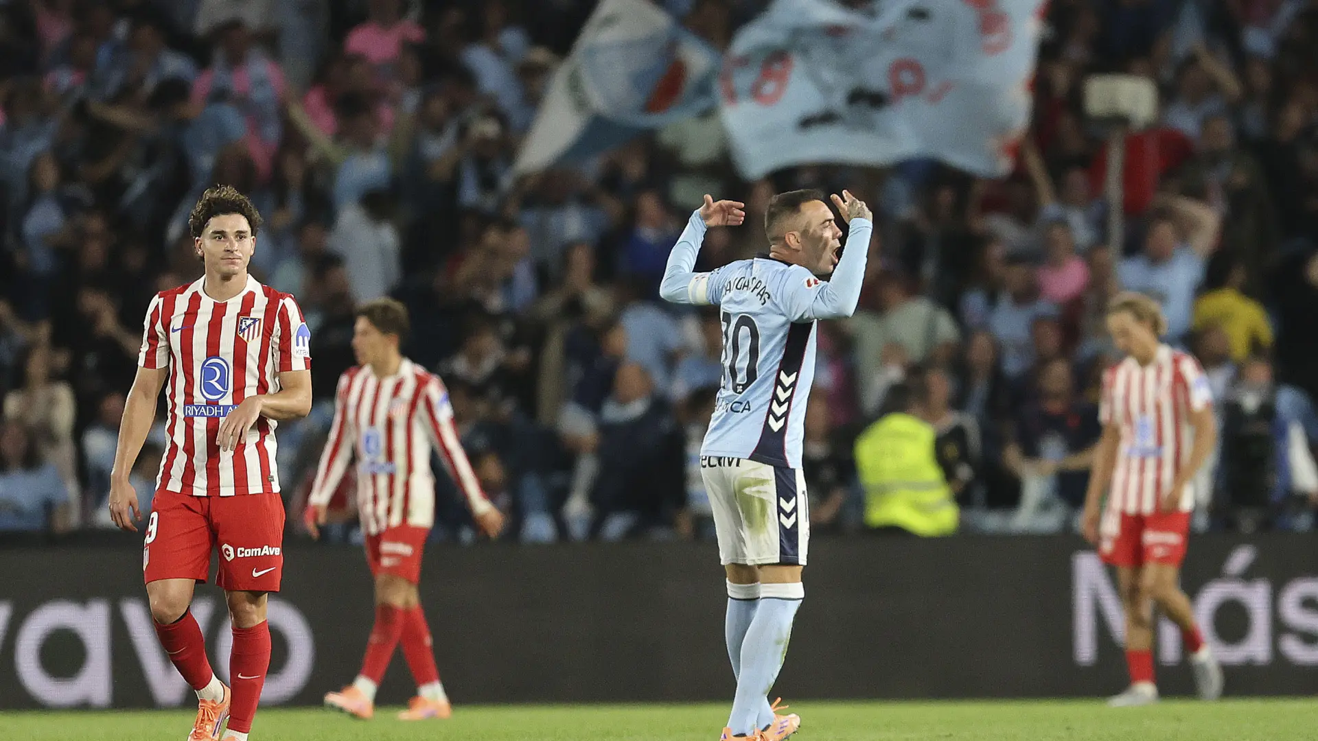 El Atlético autoboicotea su racha en Balaídos y se marcha al parón con un nuevo tropiezo