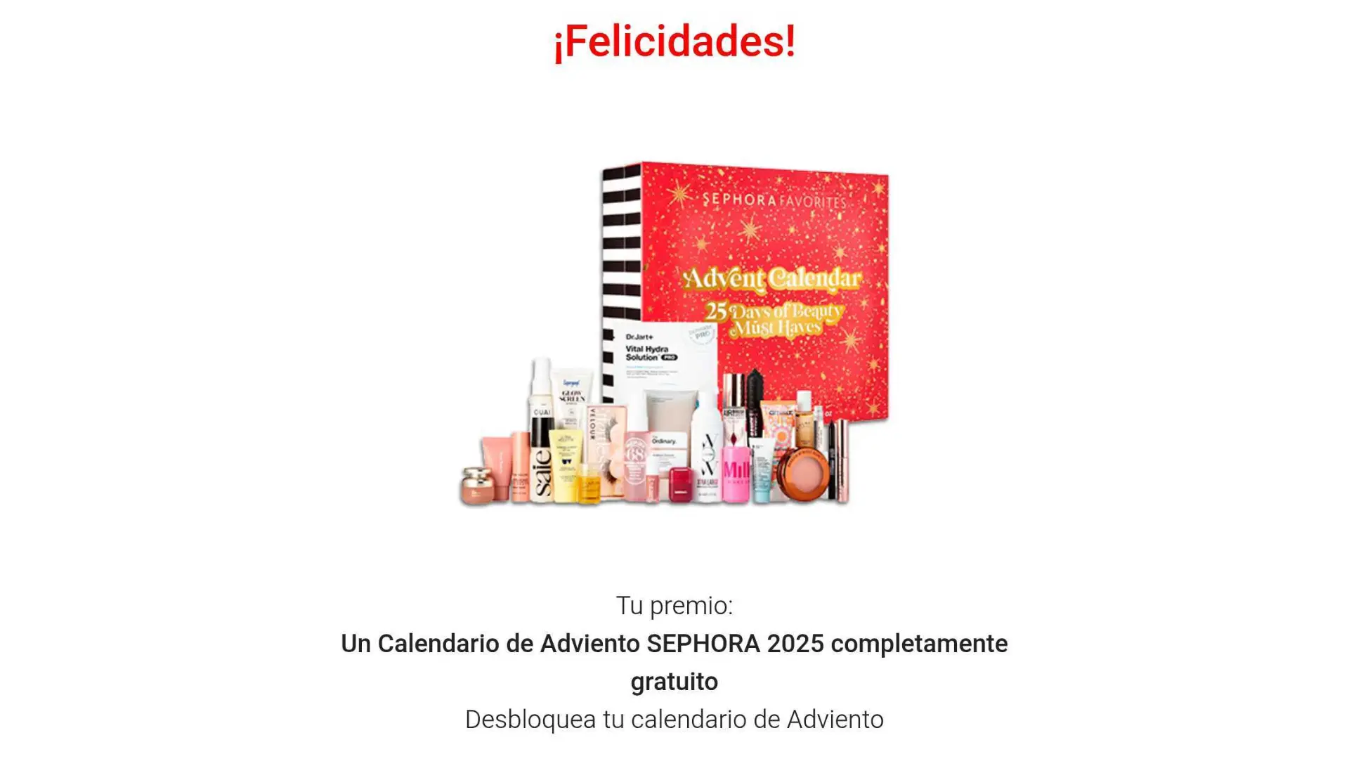 Sephora no regala ningún calendario de Adviento: así es la nueva estafa que está circulando por WhatsApp