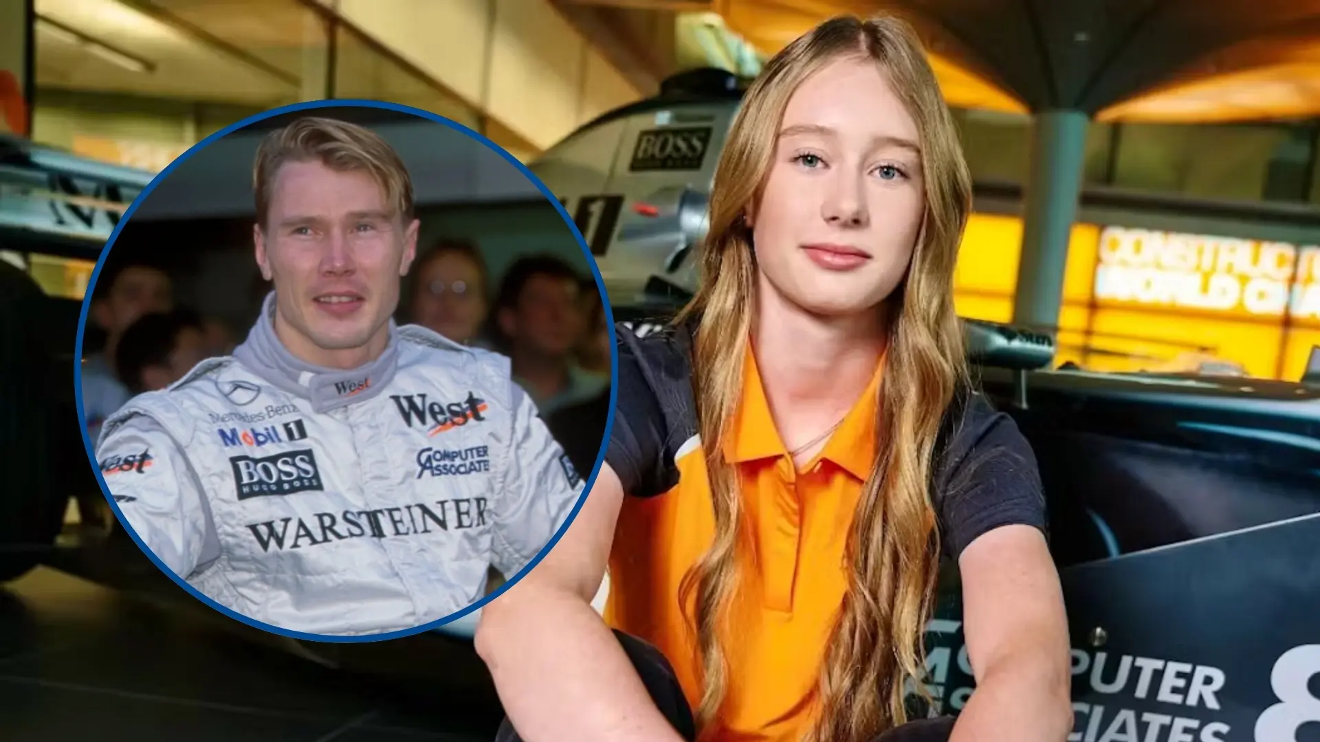 McLaren ficha a su futura estrella: Ella, la hija de 14 años de la leyenda y bicampeón de Fórmula 1 Mika Hakkinen
