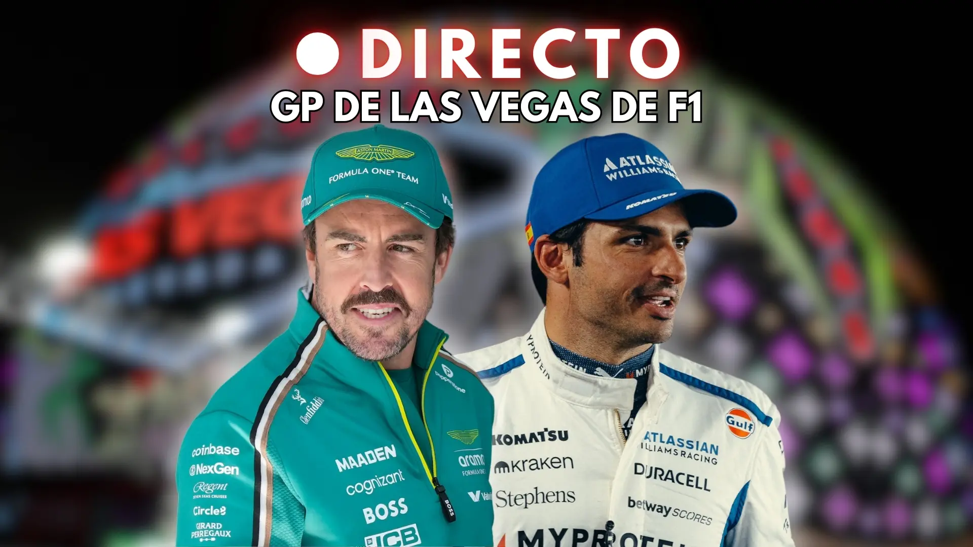 GP de Las Vegas de F1 2025, en directo: parrilla, última hora y resultados de Alonso y Sainz