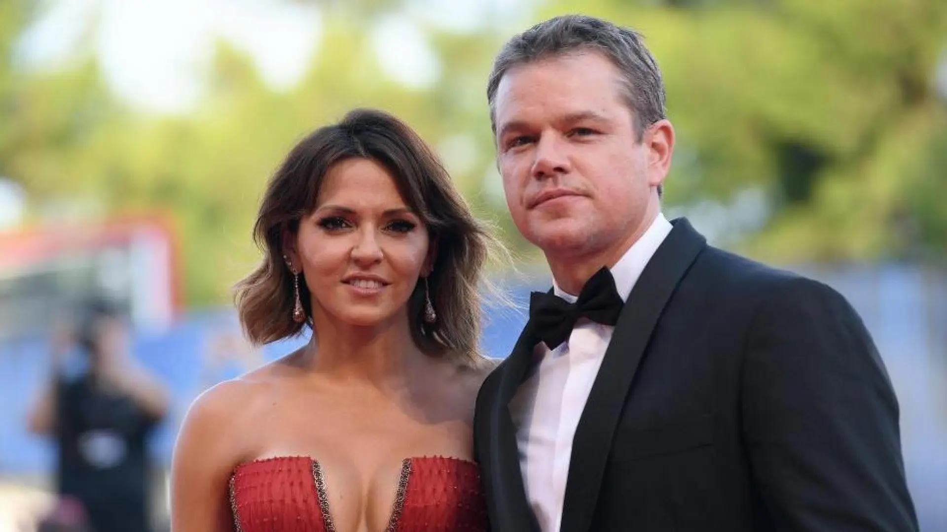 Las bodas de porcelana de Matt Damon y Luciana Barroso: los 20 años de amor de la pareja