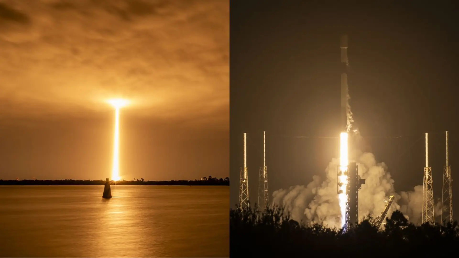 Nuevo récord para SpaceX: el cohete Falcon 9 logra su lanzamiento número 100 en 2025