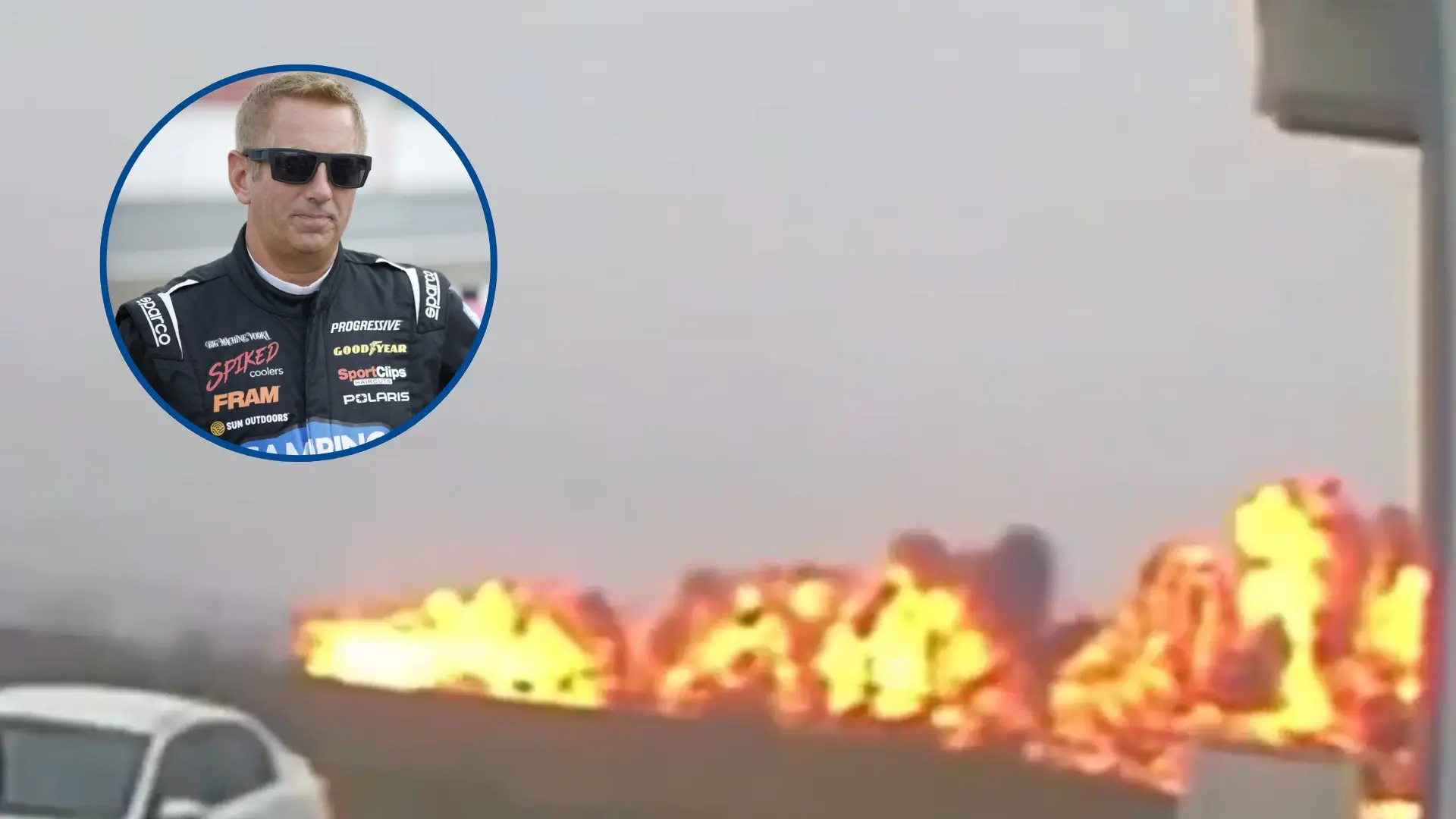 El escalofriante accidente mortal de Greg Biffle, expiloto de Nascar: el momento en el que el avión se convierte en una bola de fuego