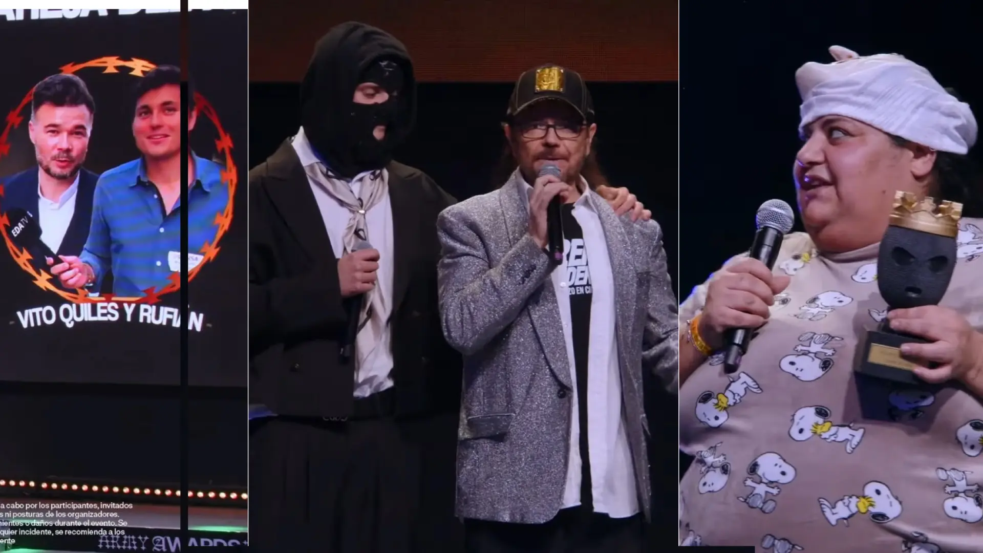 Del discurso incendiario de Vito Quiles a los cánticos contra Pedro Sánchez: la polémica se cierne sobre los 'Army Awards 2026'