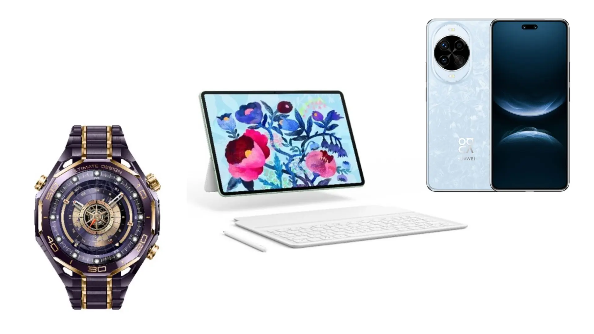 HUAWEI lanza en España tablet, móvil y reloj: así son MatePad 11.5 S, nova 14 Pro y Watch Ultimate Design
