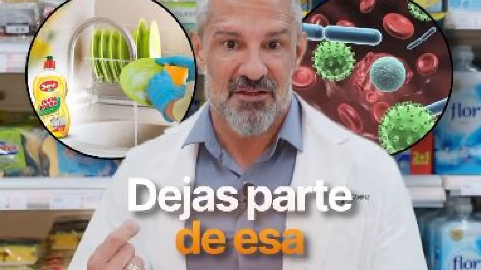 David Céspedes, experto en longevidad: «Los estropajos de cocina pueden estar destrozando tu digestión y tu microbiota»