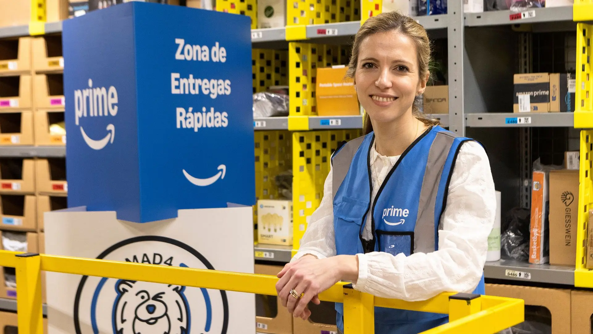 Eva Morales (Amazon): «Nuestra red logística cubre el 100 % de los códigos postales de la península»
