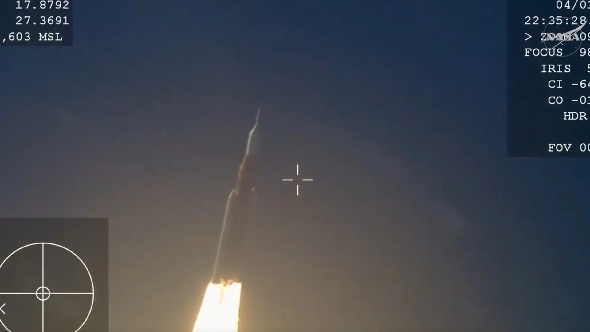 Preciso y con acompañamiento musical: así fue el encendido del motor de Orion en la misión Artemis II