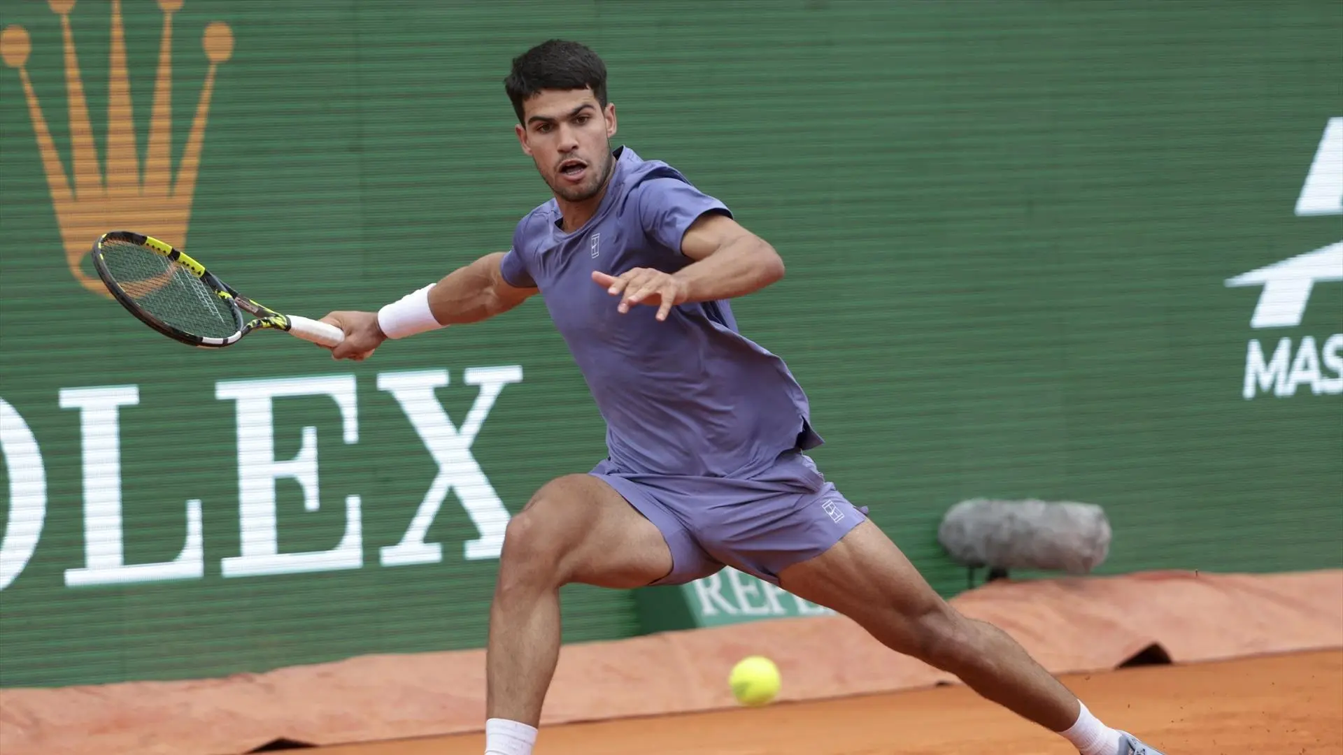 Carlos Alcaraz vuelve a la tierra batida en Montecarlo: «Lo he echado mucho de menos»