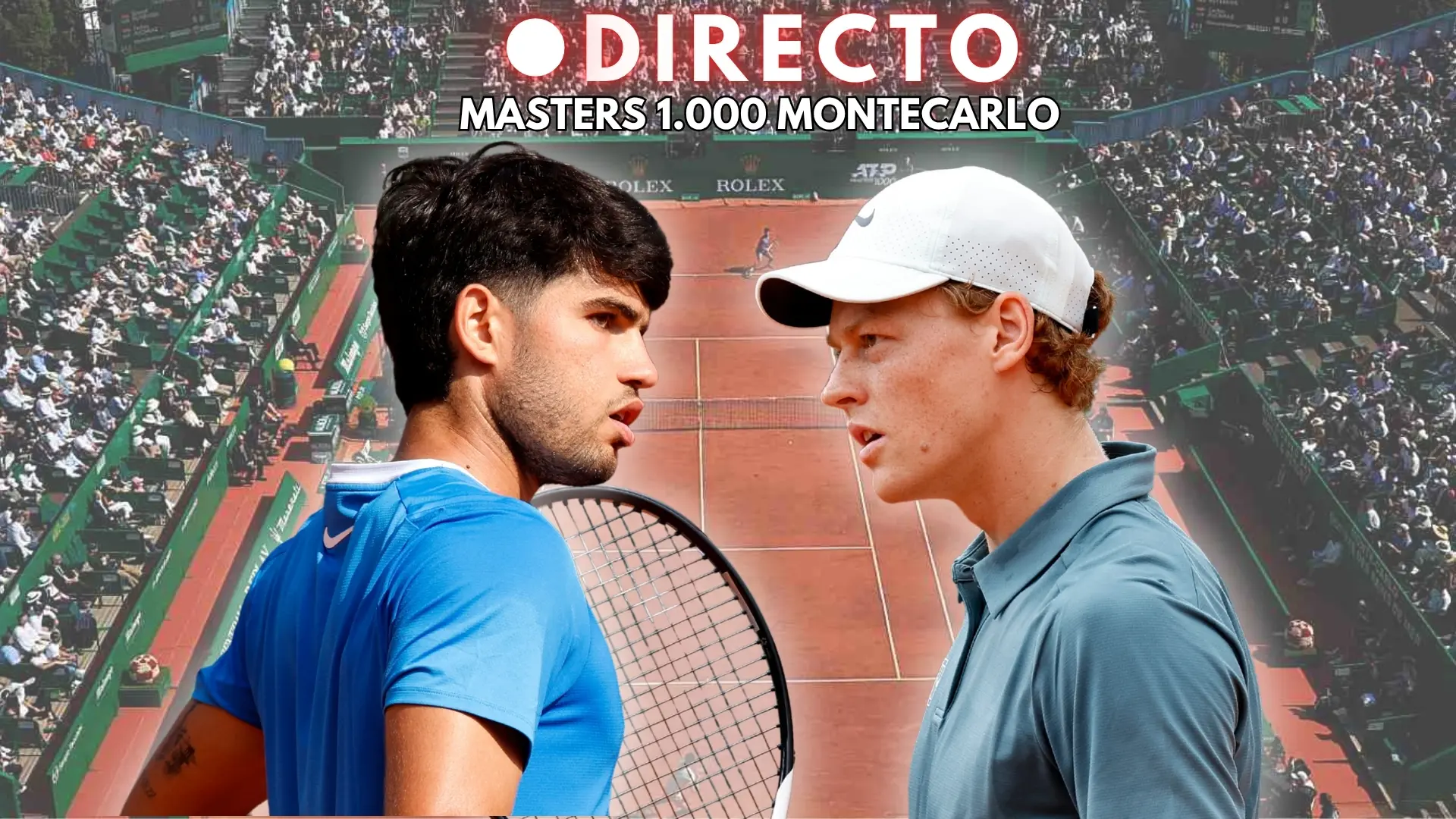 Carlos Alcaraz – Jannik Sinner, en directo: resultado y última hora de la final del Masters 1000 de Montecarlo