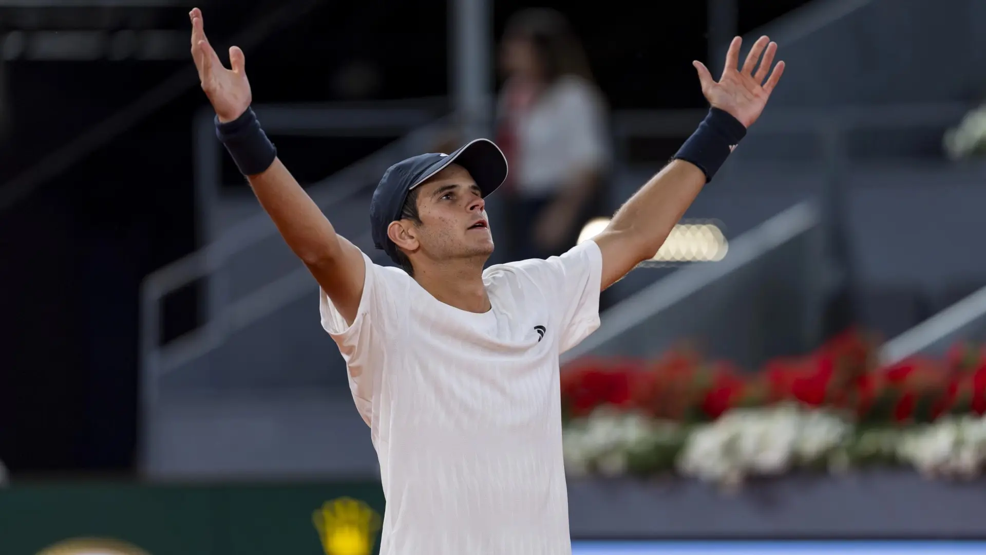 Remontada de Rafa Jódar en su estreno en Madrid y celebración especial: se lo dedicó a Jude Bellingham