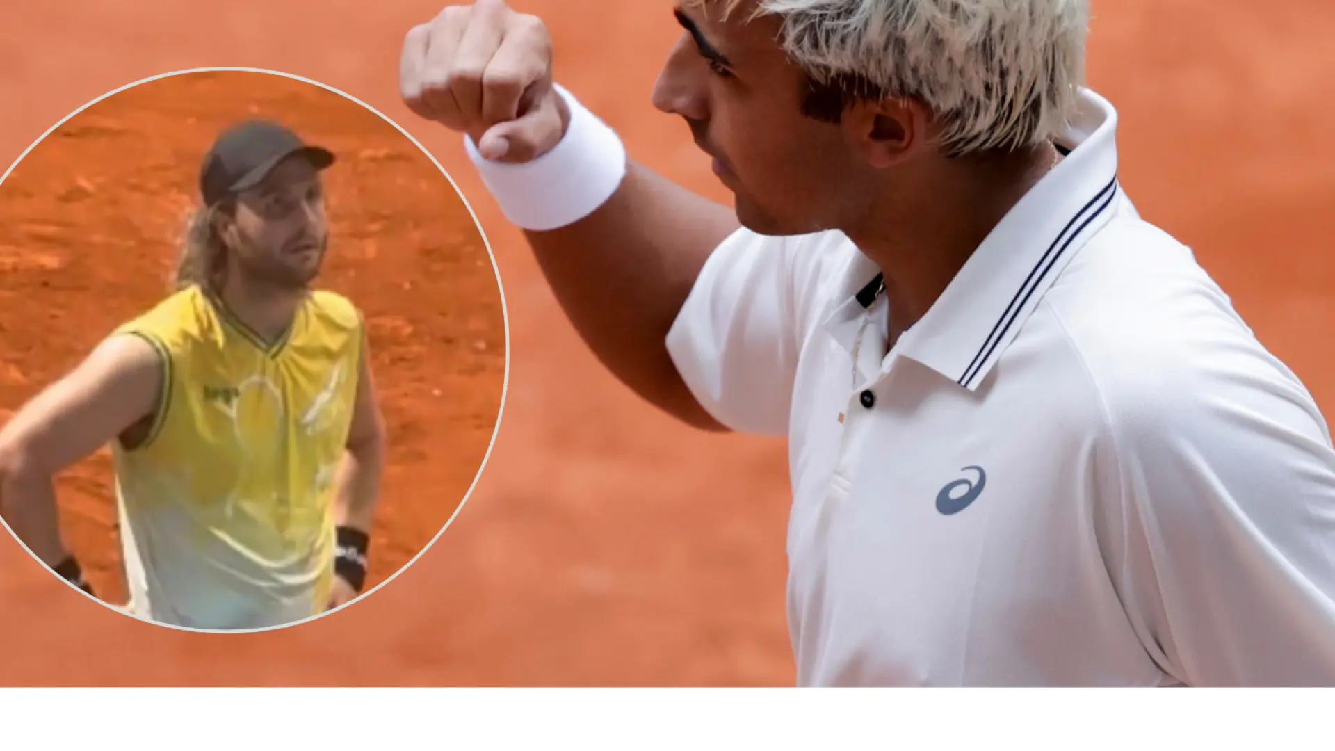 Trungelliti se enfrenta a un aficionado en el Mutua Madrid Open en un duelo caliente ante Mérida: «¿Por qué no gritas ahora, cagón?»