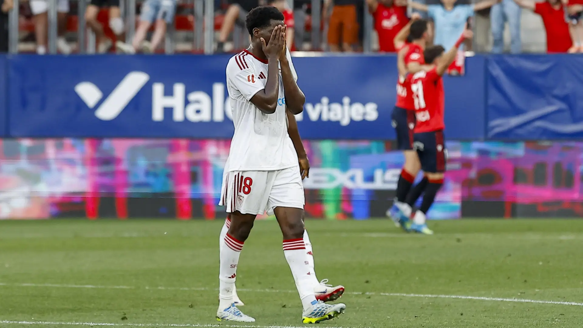 El Sevilla cae ante Osasuna y llega al final de la Feria en descenso