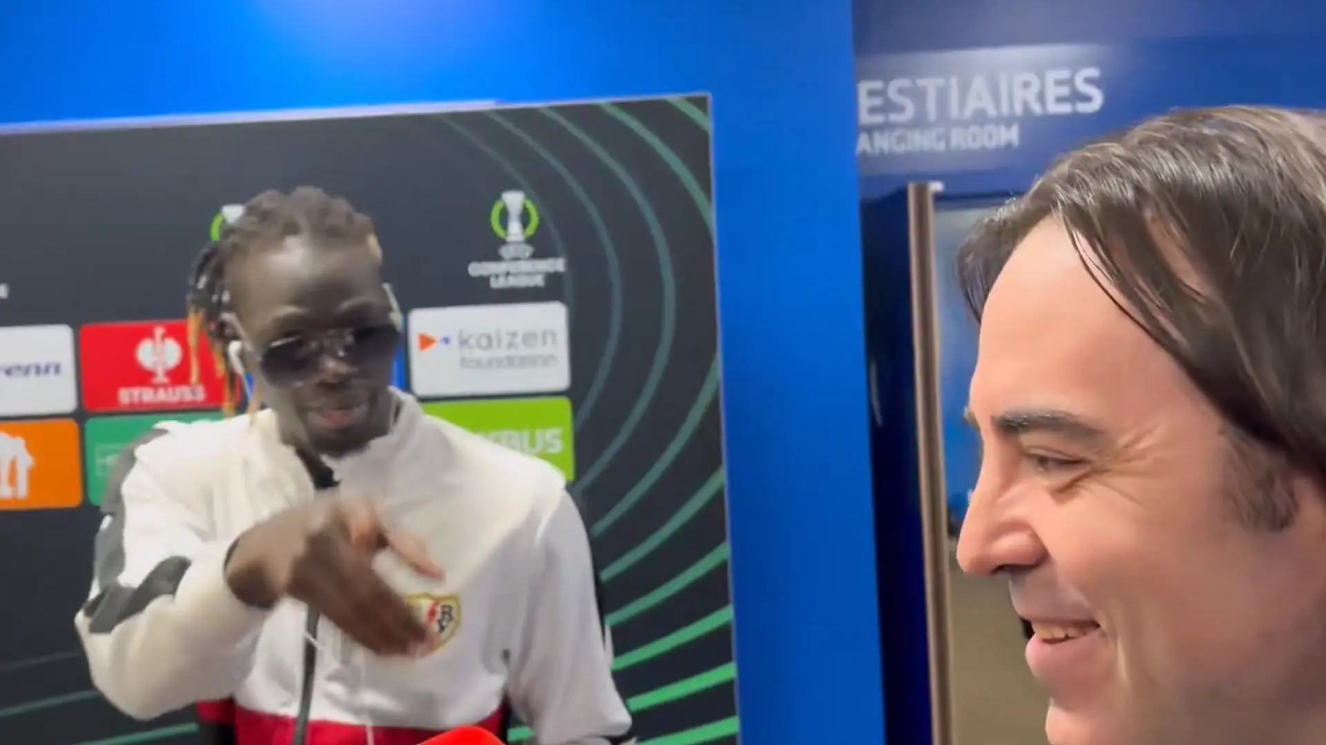 La pulla viral de Pathé Ciss a Martín Presa tras la victoria del Rayo Vallecano: «Habla de la prima»