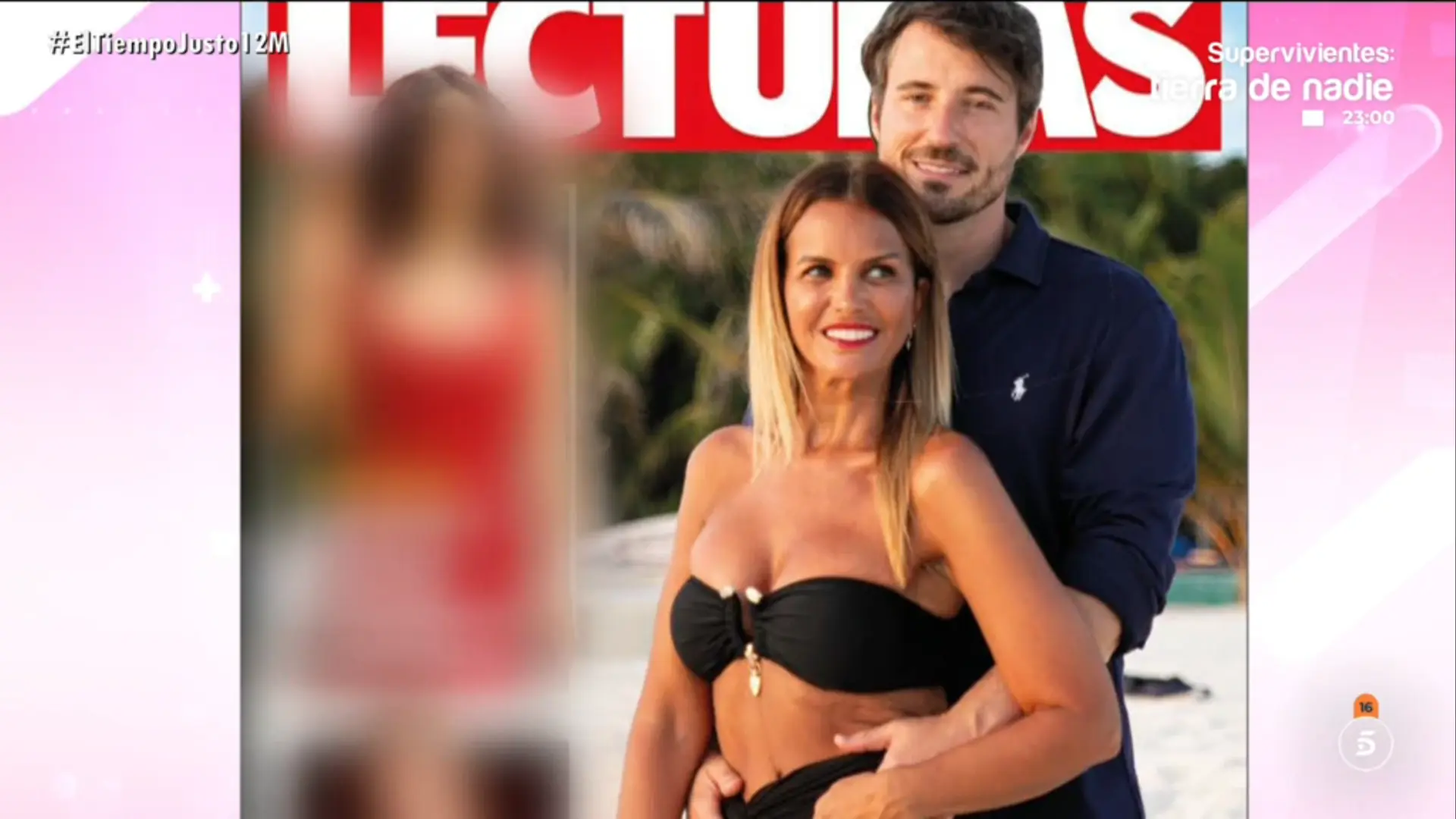Marta López defiende que su marido protagonice una portada: «Quiere aparecer en la revista, pero no en televisión»