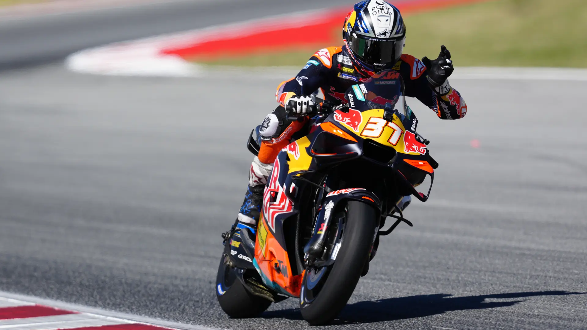 Pedro Acosta consigue en Cataluña su segunda 'pole' en MotoGP
